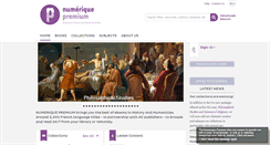 Desktop Screenshot of numeriquepremium.com