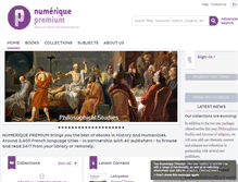 Tablet Screenshot of numeriquepremium.com